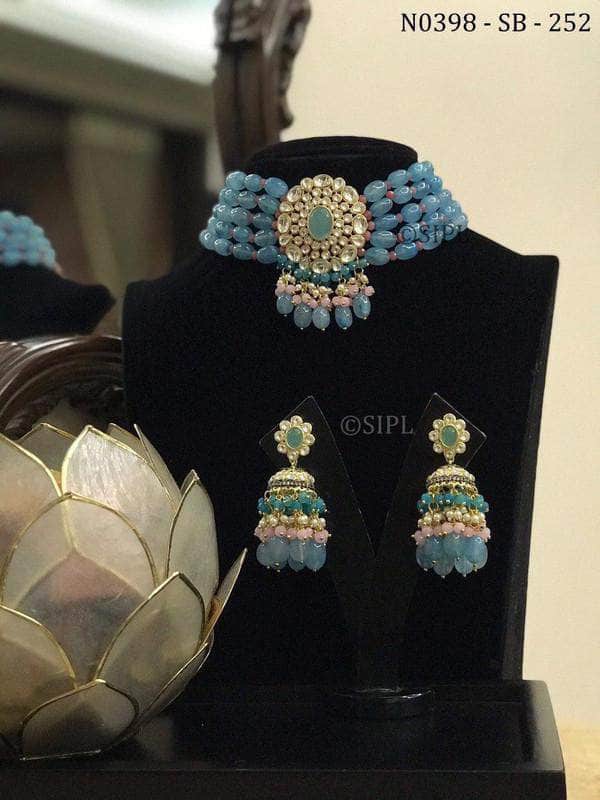 Designer Kundan Necklace Set
