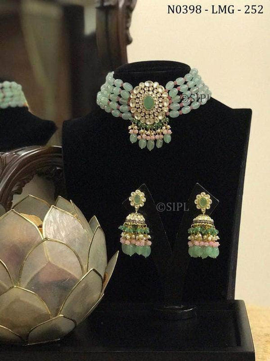 Designer Kundan Necklace Set