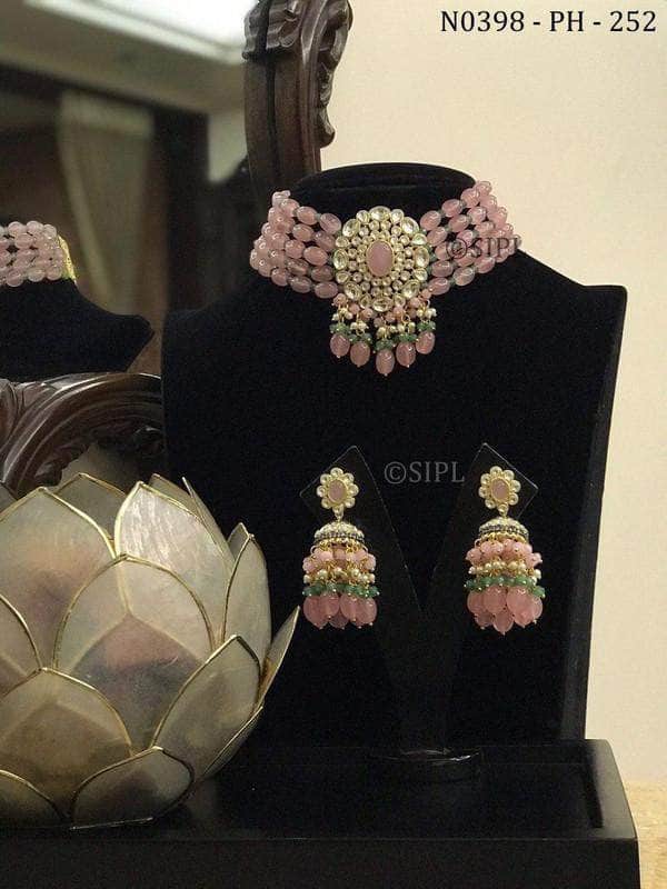 Designer Kundan Necklace Set