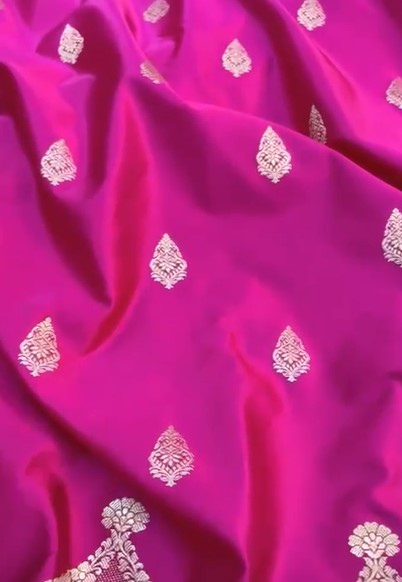 Designer Mashru Satin Silk Zari Work Saree