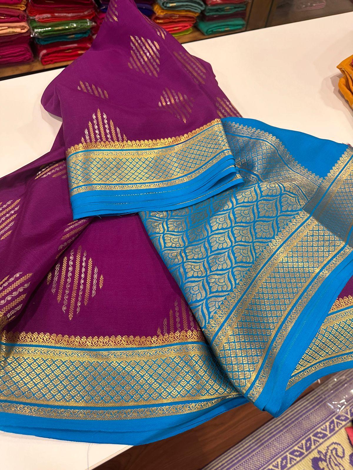 Designer Mysoore Silk Saree