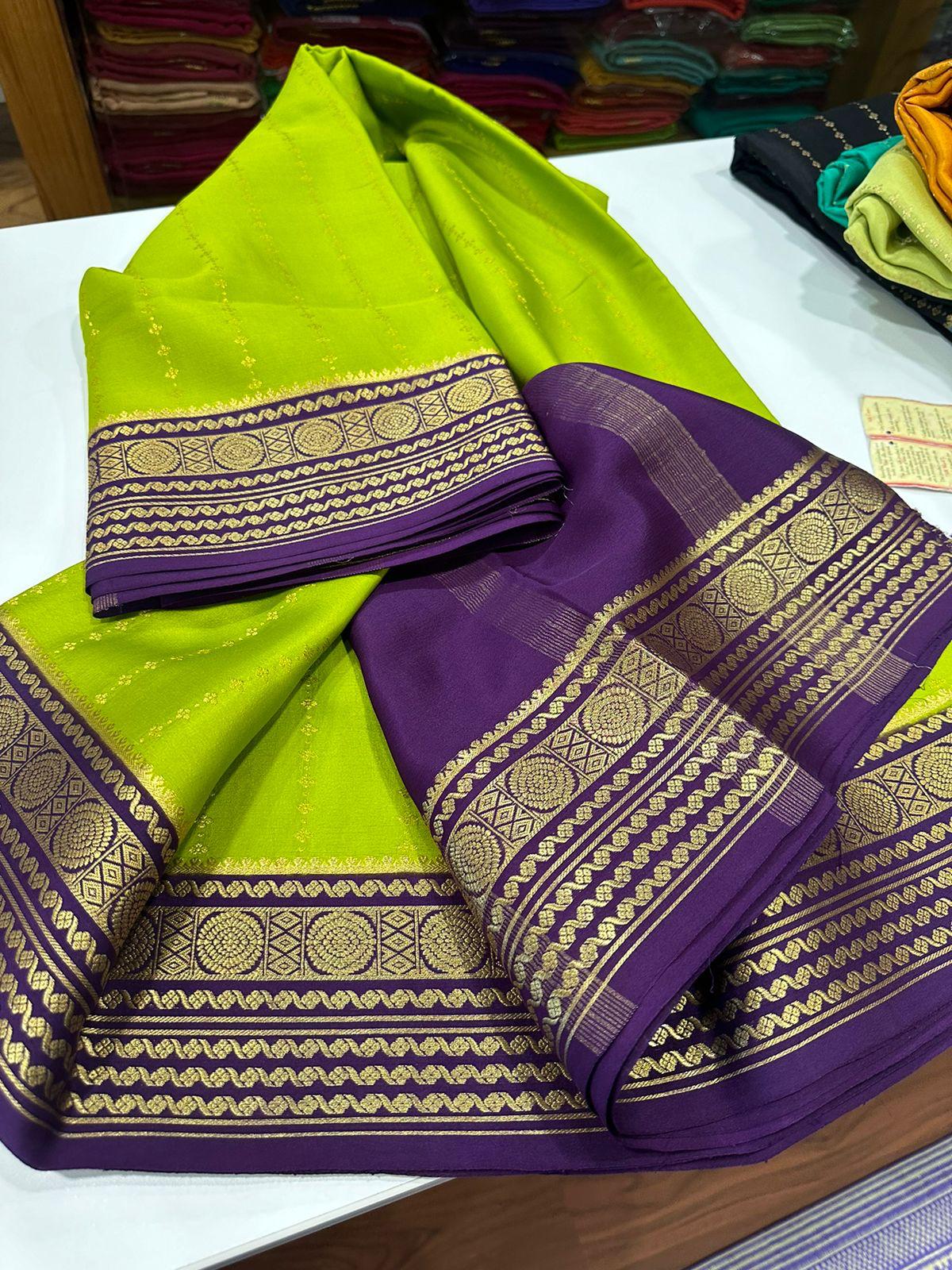 Designer Mysoore Silk Saree