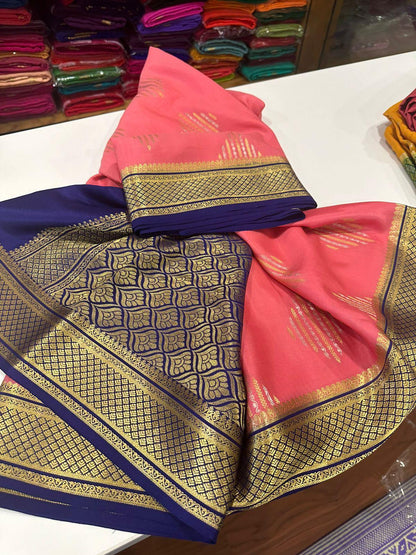 Designer Mysoore Silk Saree