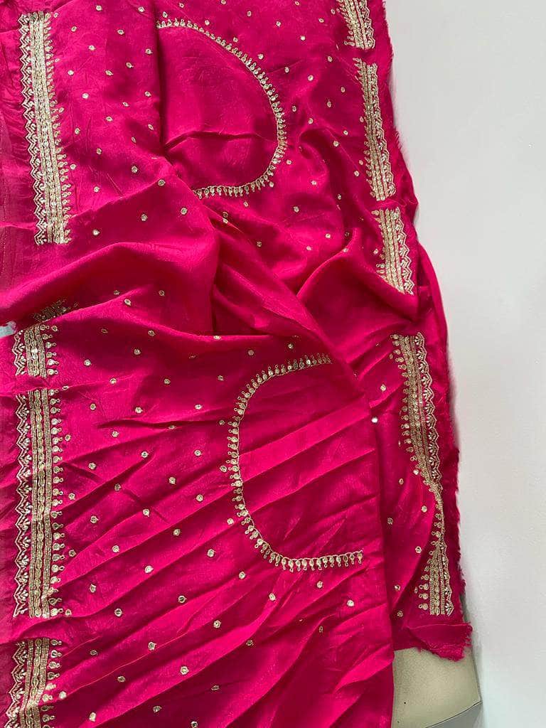 Designer Pure Organza Saree with sequence work
