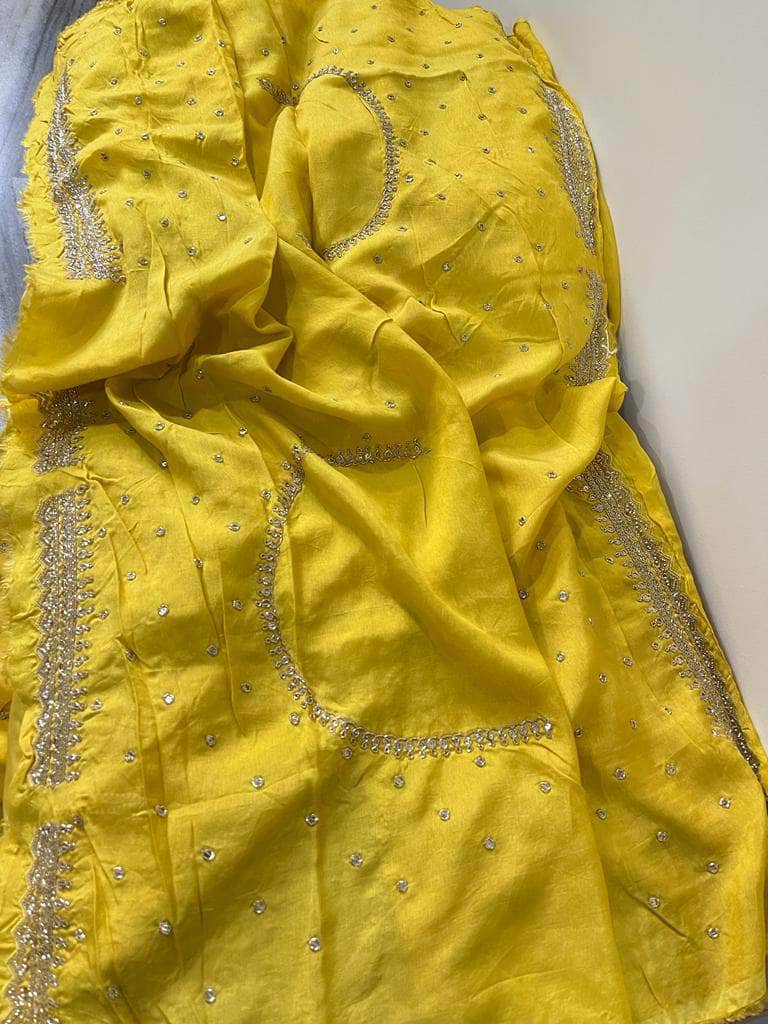 Designer Pure Organza Saree with sequence work