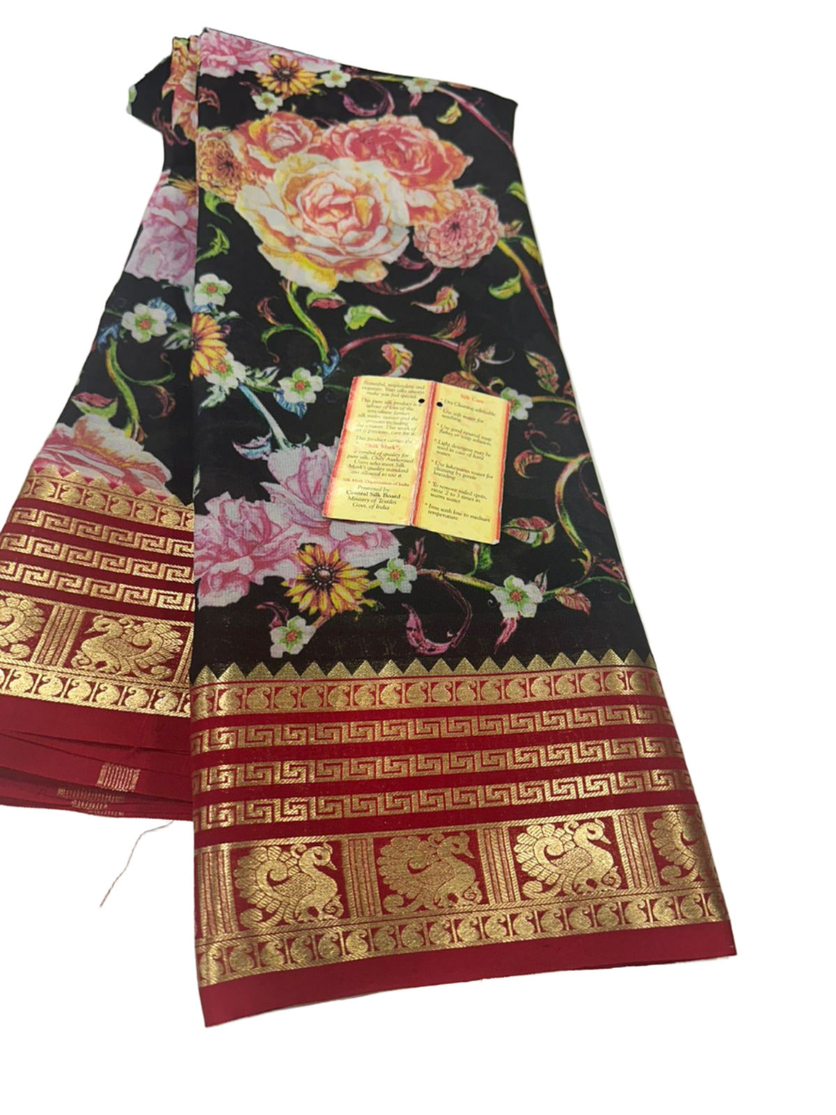 Digital Print Mysoore Silk Saree
