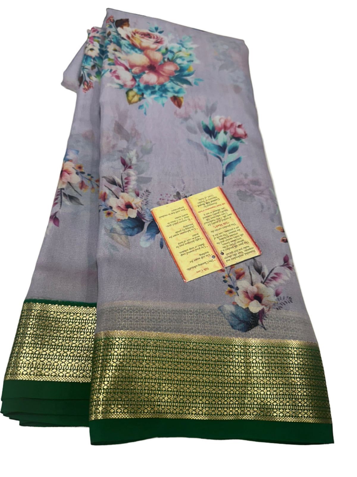 Digital Print Mysoore Silk Saree