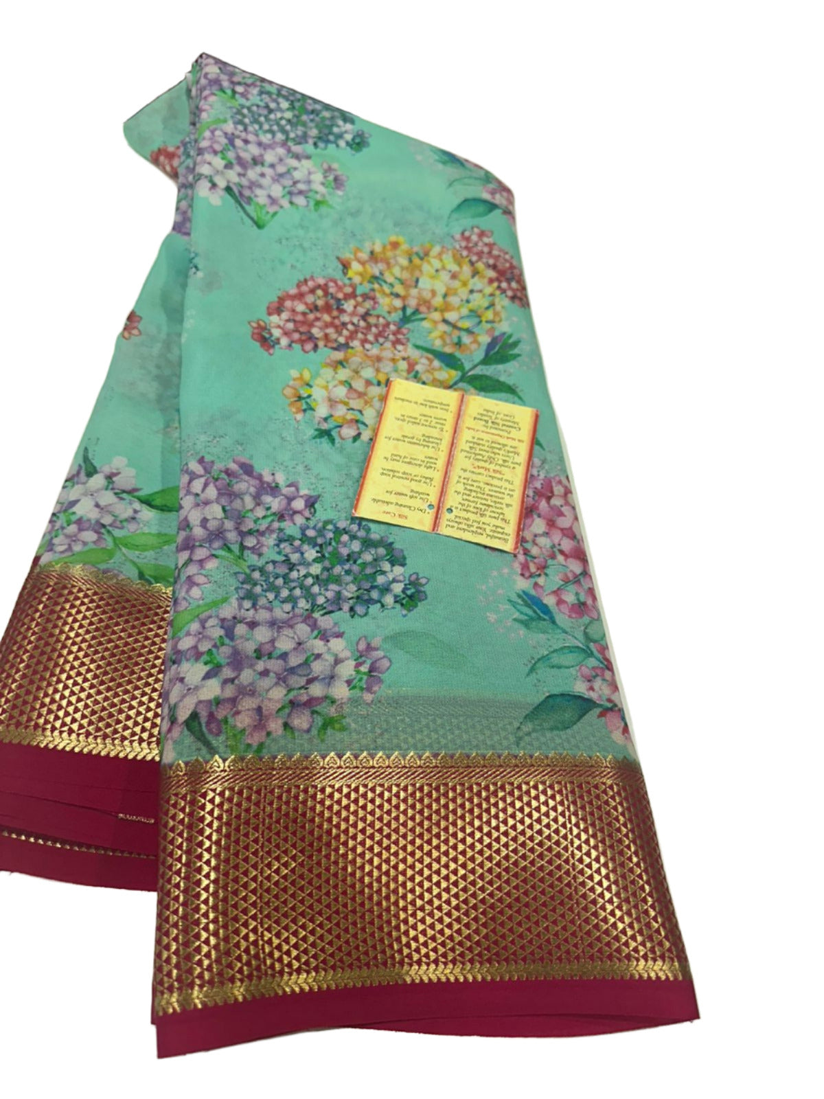 Digital Print Mysoore Silk Saree