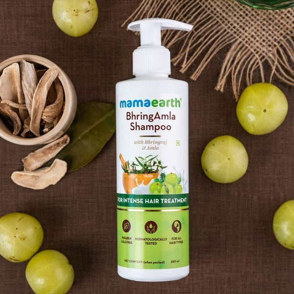Mamaearth Bhringamla Shampoo & Conditioner Combo