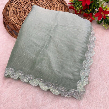 Excellent Pure Banarasi Tissue Silk Saree