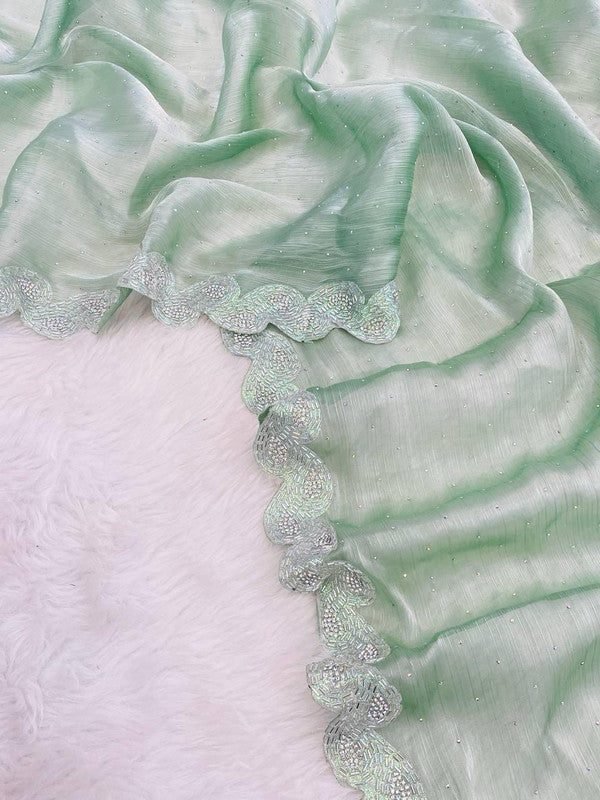 Excellent Pure Banarasi Tissue Silk Saree