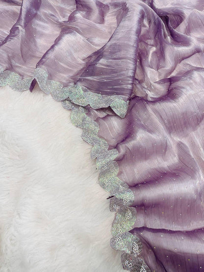 Excellent Pure Banarasi Tissue Silk Saree