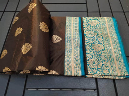 Exclusive Gold Zari Banarasi Silk Saree