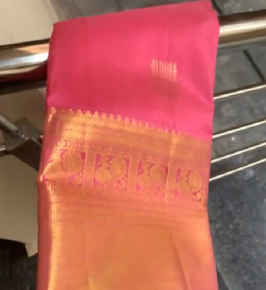 Exclusive Handwoven Pure Kanchipuram Silk Saree