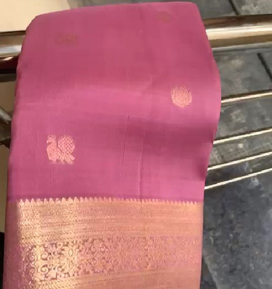 Exclusive Handwoven Pure Kanchipuram Silk Saree