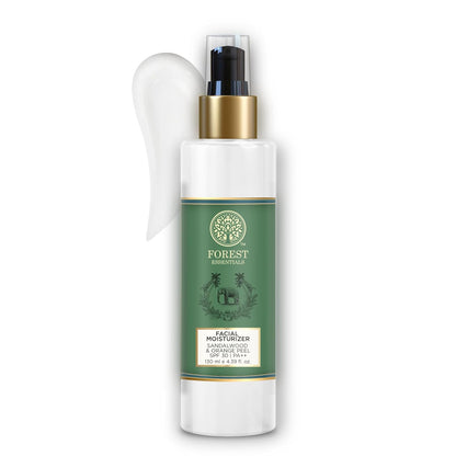 Forest Essentials Hydrating Facial Moisturiser with SPF 25 - Sandalwood & Orange Peel