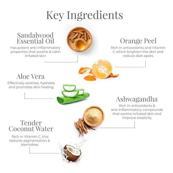 Forest Essentials Hydrating Facial Moisturiser with SPF 25 - Sandalwood & Orange Peel