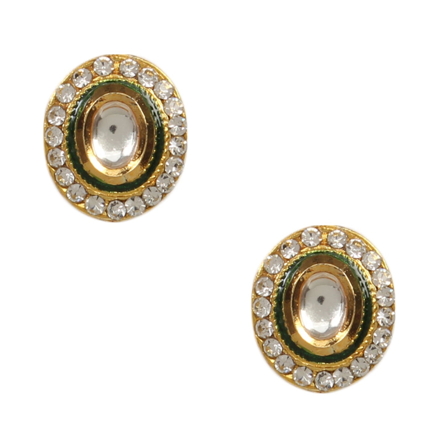 Handcrafted Kundan Necklace Stone with Earring