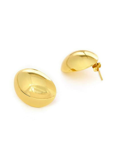 Golden Drop Earrings - Ruby Raang