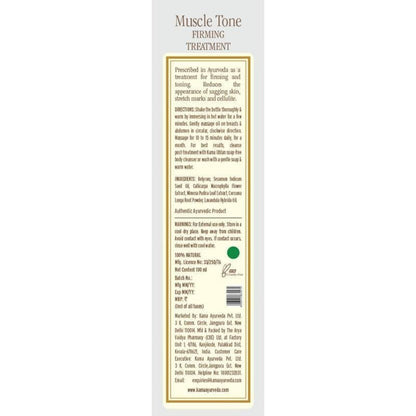 Kama Ayurveda Muscle Tone Firming Treatment oil 100ml