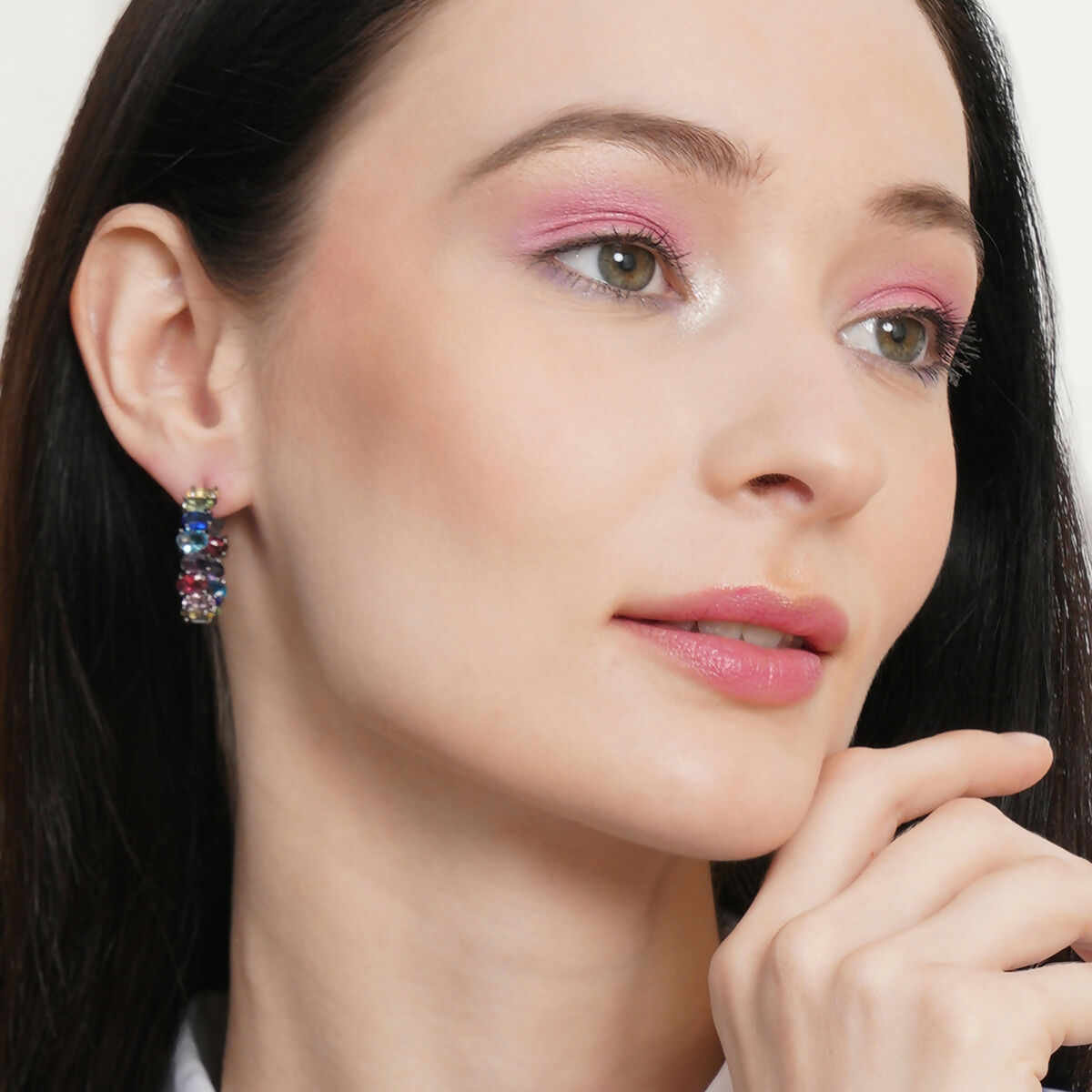 Multi Loops Gold Plated- Ruby Raang