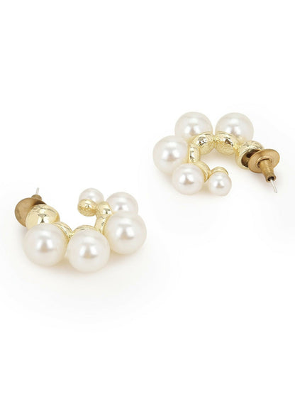 Pearl Earrings- Ruby Raang