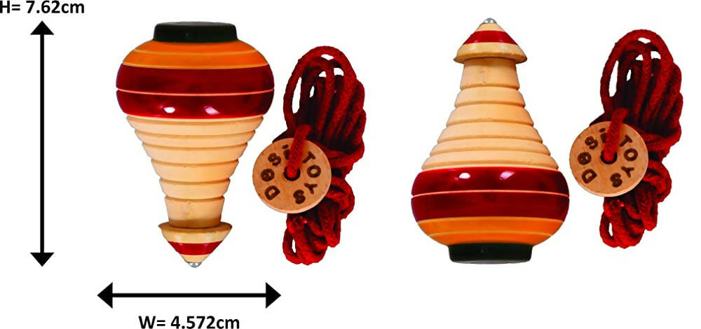 Desi Toys Spinning Tops/ Lattu/Bhavra PO2