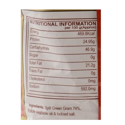 Patanjali Moong Dal Namkeen (Pack Of 4)