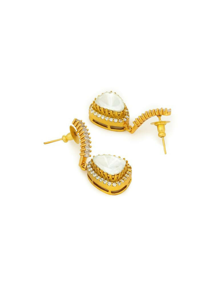 Women's Moissanite Diamond Earrings - Ruby Raang