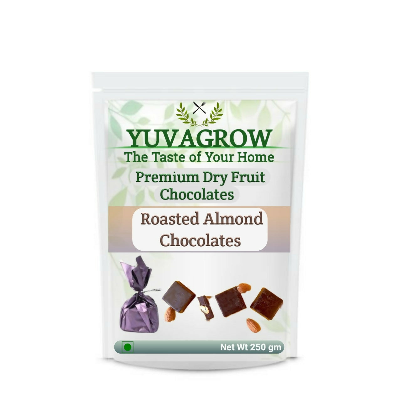 Yuvagrow Roasted Almond Chocolates