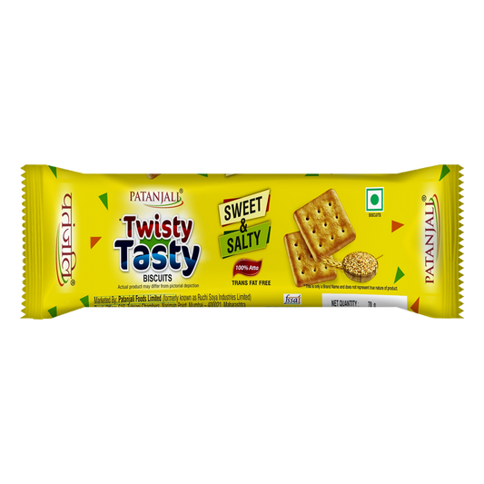 Patanjali Twisty Tasty Biscuits