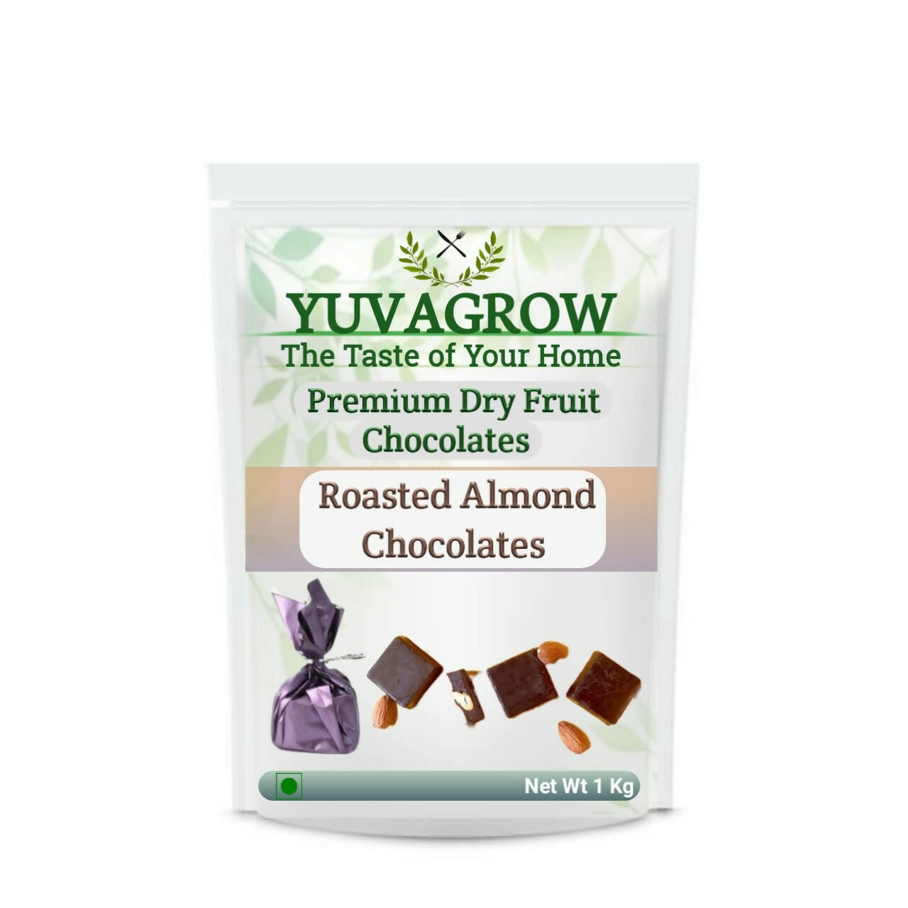 Yuvagrow Roasted Almond Chocolates