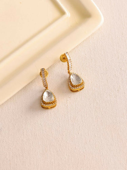 Women's Moissanite Diamond Earrings - Ruby Raang